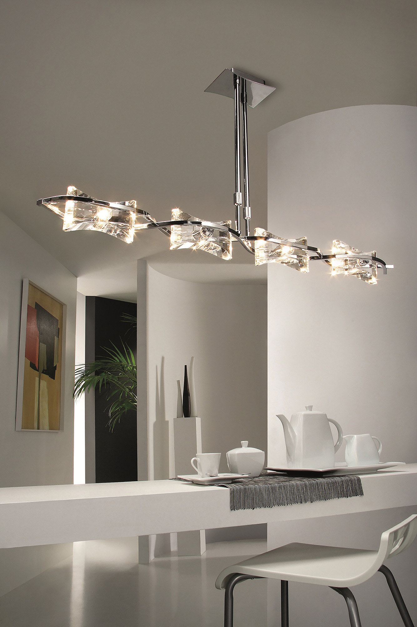 Kromo Wall Lights Mantra Flush Wall Lights